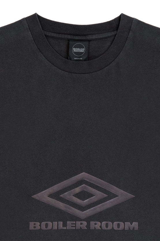 Boiler Room x Umbro T-Shirt - Washed Black