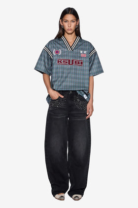 Ksubi Union Jersey - Hunter Plaid