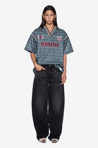 Ksubi Union Jersey - Hunter Plaid
