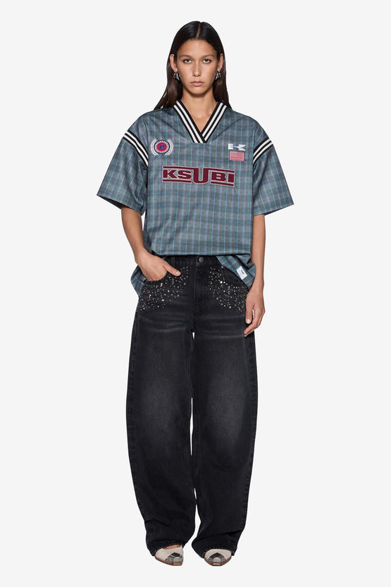 Ksubi Union Jersey - Hunter Plaid