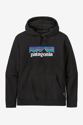 Patagonia P-6 Logo Uprisal Hoody - Black