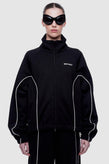 Ena Pelly Valencia Zip Through - Black