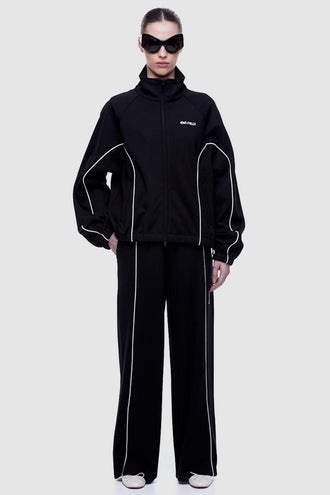 Ena Pelly Valencia Zip Through - Black
