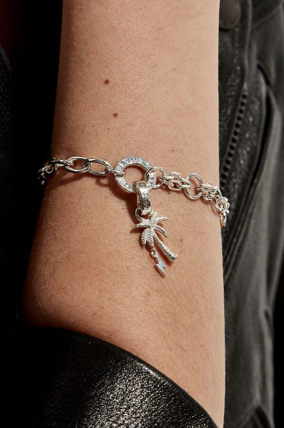Stolen Girlfriends Club Vacation Forever Charm - Silver