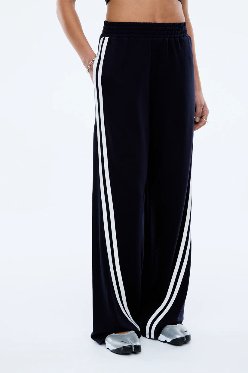 Ena Pelly Valentina Stripe Pant - Navy