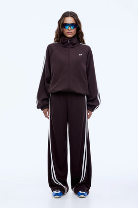 Ena Pelly Valentina Zip Through - Cocoa