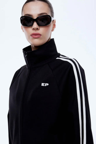 Ena Pelly Valencia Zip Through - Black