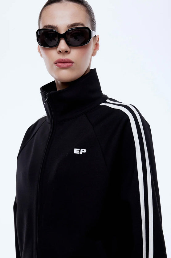 Ena Pelly Valencia Zip Through - Black