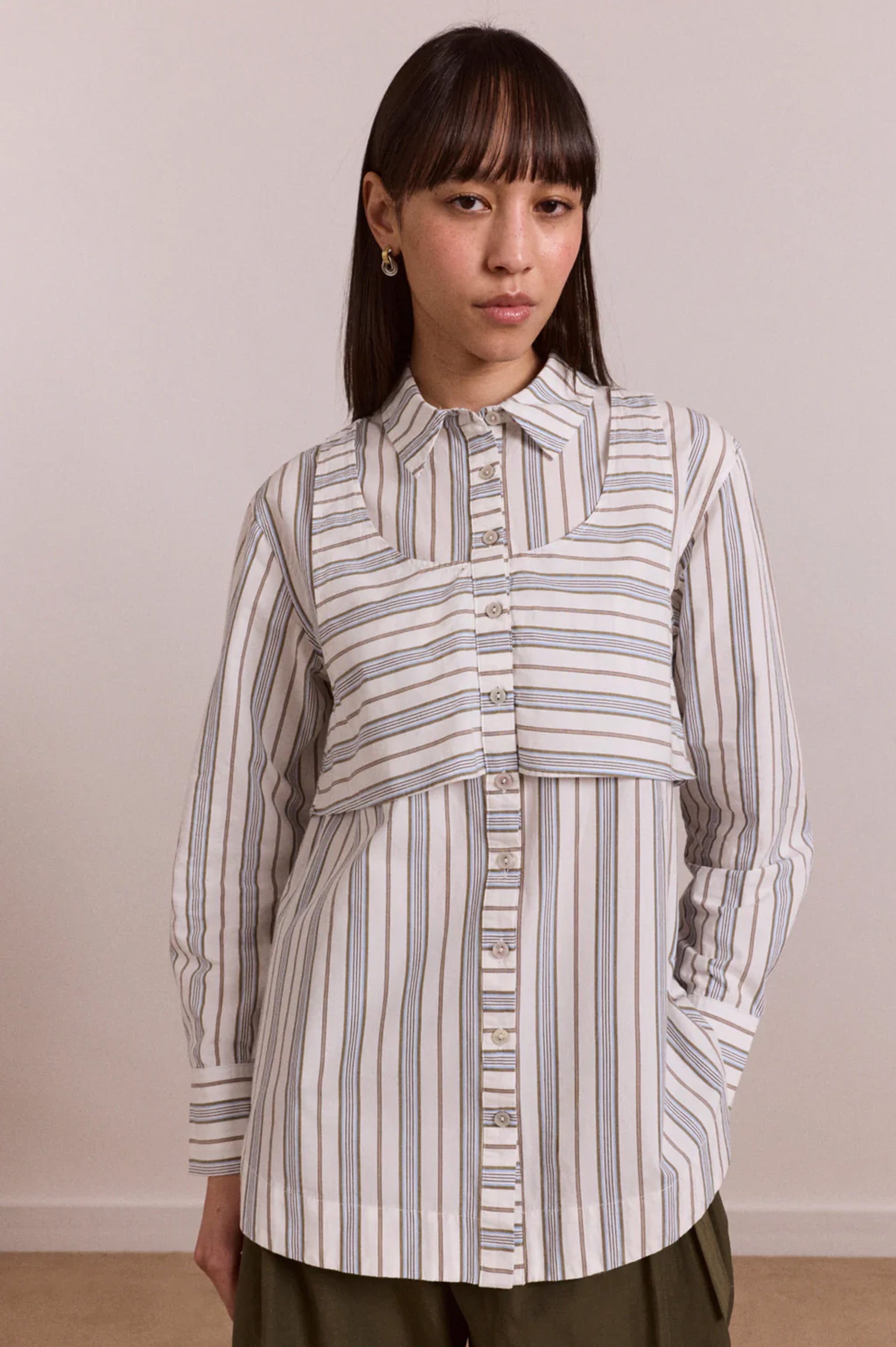 Damson Madder Valeria Double Shirt - Caraway