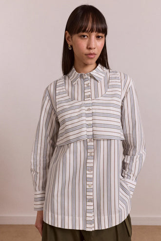 Damson Madder Valeria Double Shirt - Caraway
