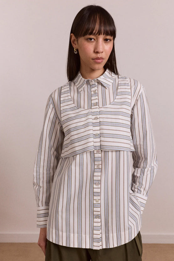 Damson Madder Valeria Double Shirt - Caraway
