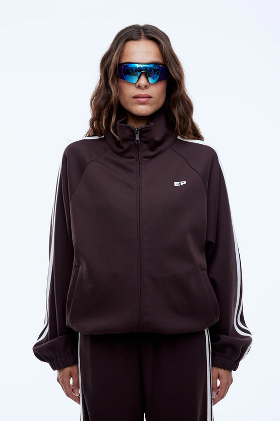 Ena Pelly Valentina Zip Through - Cocoa