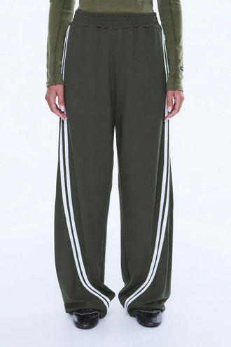 Ena Pelly Valentina Stripe Pant - Olive