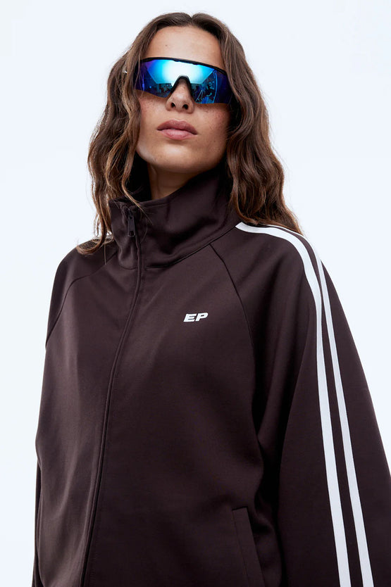 Ena Pelly Valentina Zip Through - Cocoa