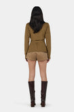 Ownley Valerie Knit Cardigan - Khaki