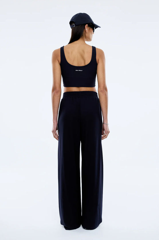 Ena Pelly Valentina Stripe Pant - Navy