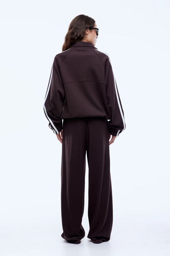 Ena Pelly Valentina Zip Through - Cocoa