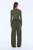 Ena Pelly Valentina Stripe Pant - Olive