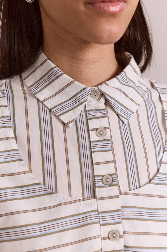 Damson Madder Valeria Double Shirt - Caraway