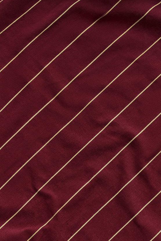 Hommey Quilt Cover - Chamomile / Wine