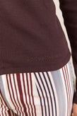 Damson Madder Varsha Frilly Cardi - Brown