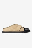 La Tribe Velcro Strap Slide - Khaki
