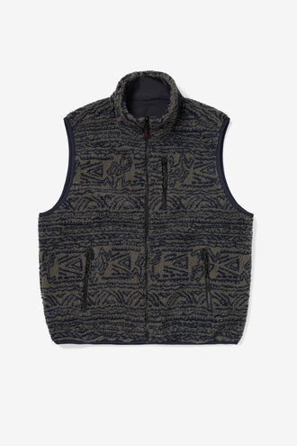 TNT x Gramicci Fleece Vest - Dark Navy