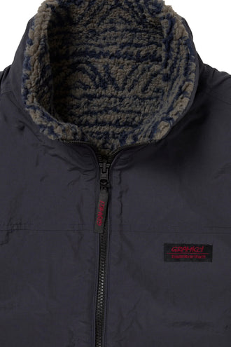TNT x Gramicci Fleece Vest - Dark Navy
