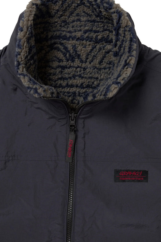 TNT x Gramicci Fleece Vest - Dark Navy