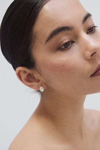 La Tribe Vintage Hoops - Silver