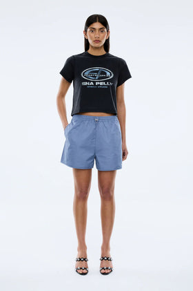 Ena Pelly EP Vintage Baby Tee - Black