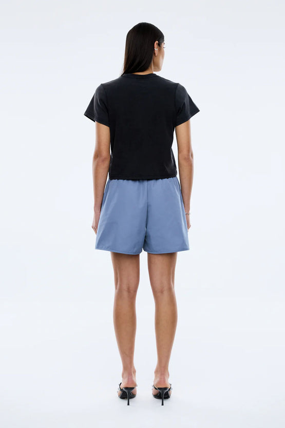 Ena Pelly EP Vintage Baby Tee - Black