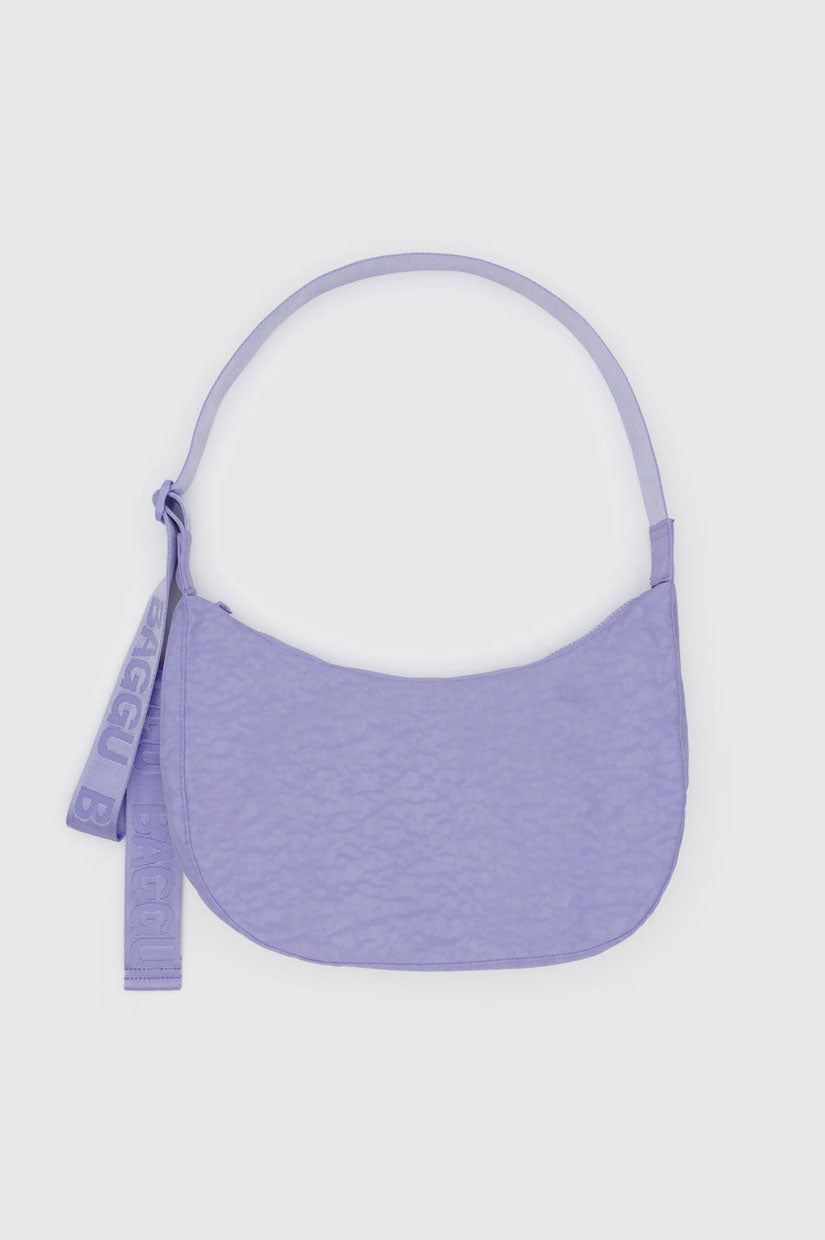 Baggu Medium Nylon Crescent Bag - Wisteria