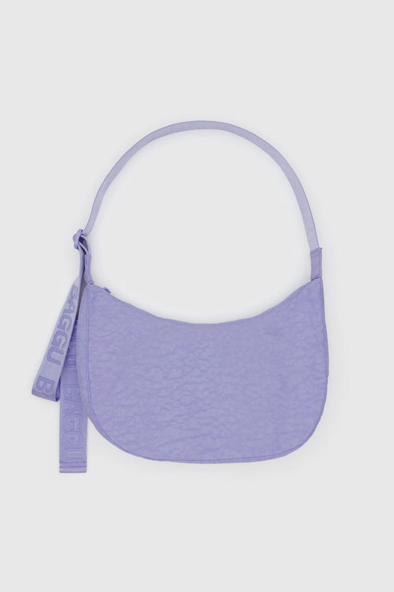 Baggu Medium Nylon Crescent Bag - Wisteria