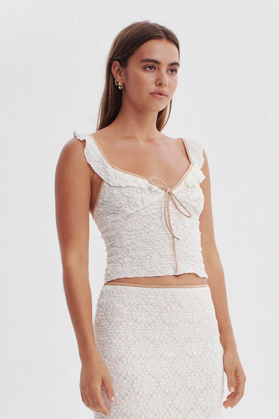 Ownley Soulmates Top - White