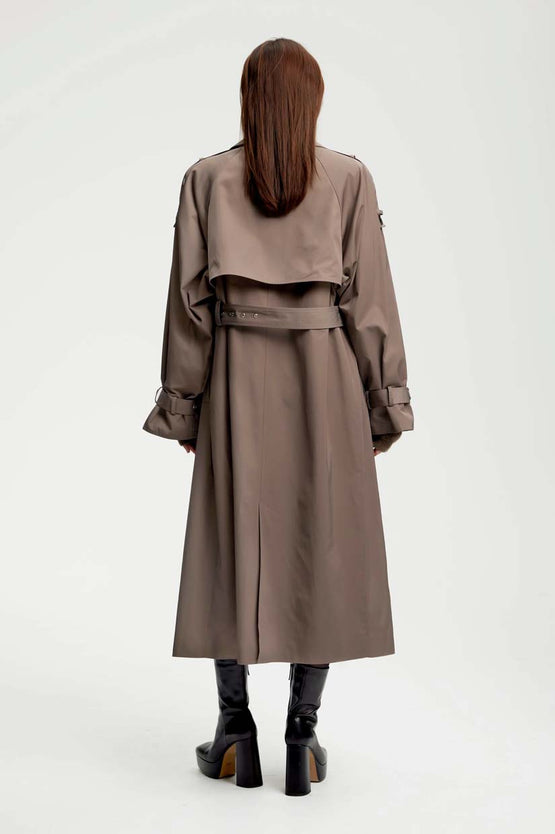 Gestuz SargaGZ Trenchcoat - Walnut