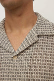 Assembly Watson SS Shirt - Cream/Black