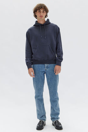 Assembly Watts Cotton Hoodie - True Navy
