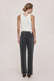Marle Wide Leg Jean - Faded Black
