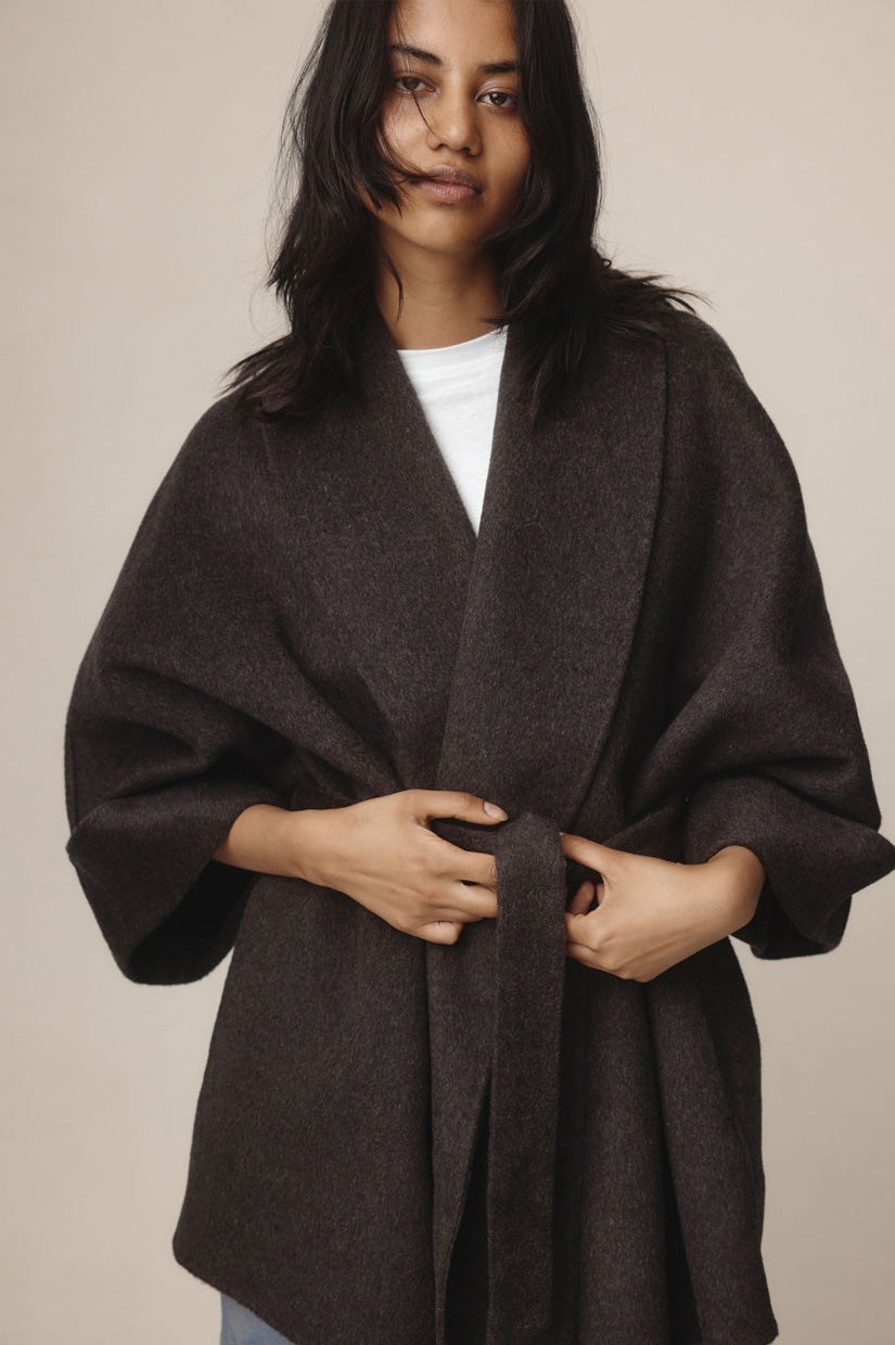 Marle Wes Coat - Tapenade