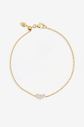 By Charlotte Whispers Of Love Bracelet - Gold