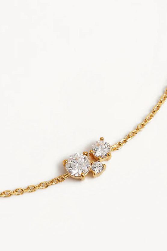 By Charlotte Whispers Of Love Bracelet - Gold