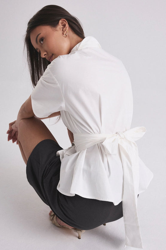 Gracious Vela Shirt - Ivory