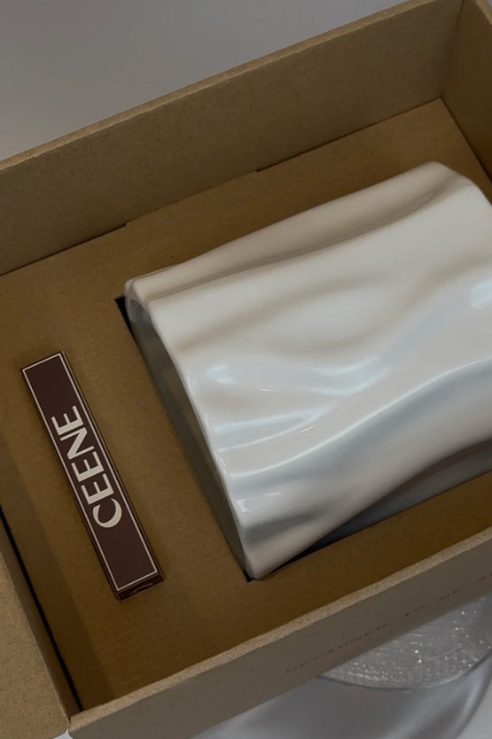 Ceene Wax Candle - Blanc