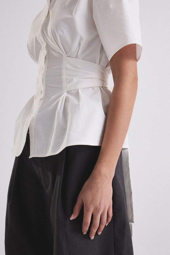 Gracious Vela Shirt - Ivory