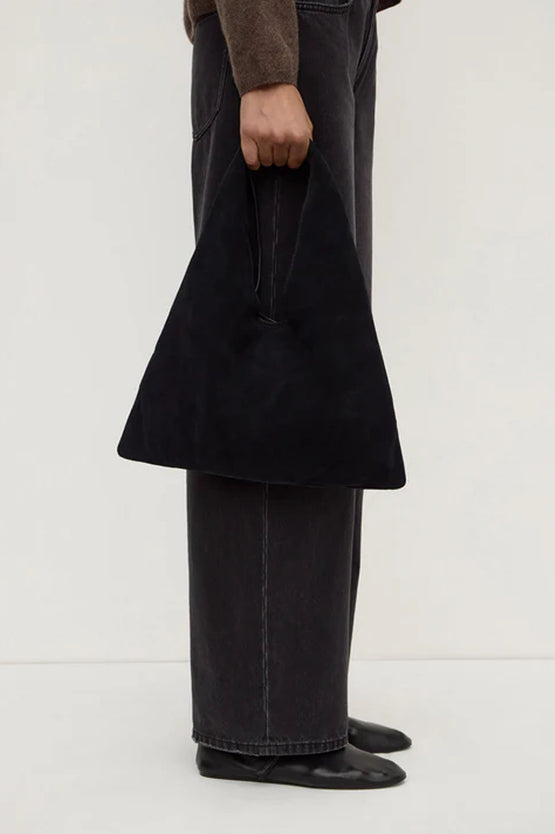 Assembly Willow Suede Hobo Bag - Black