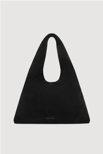 Assembly Willow Suede Hobo Bag - Black
