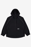Boiler Room Packable Windbreaker - Black