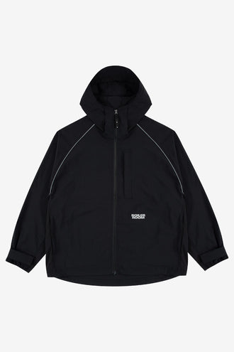 Boiler Room Packable Windbreaker - Black