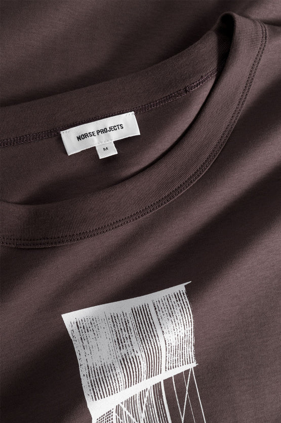 Norse Projects Holger Interlock T-Shirt - Wine